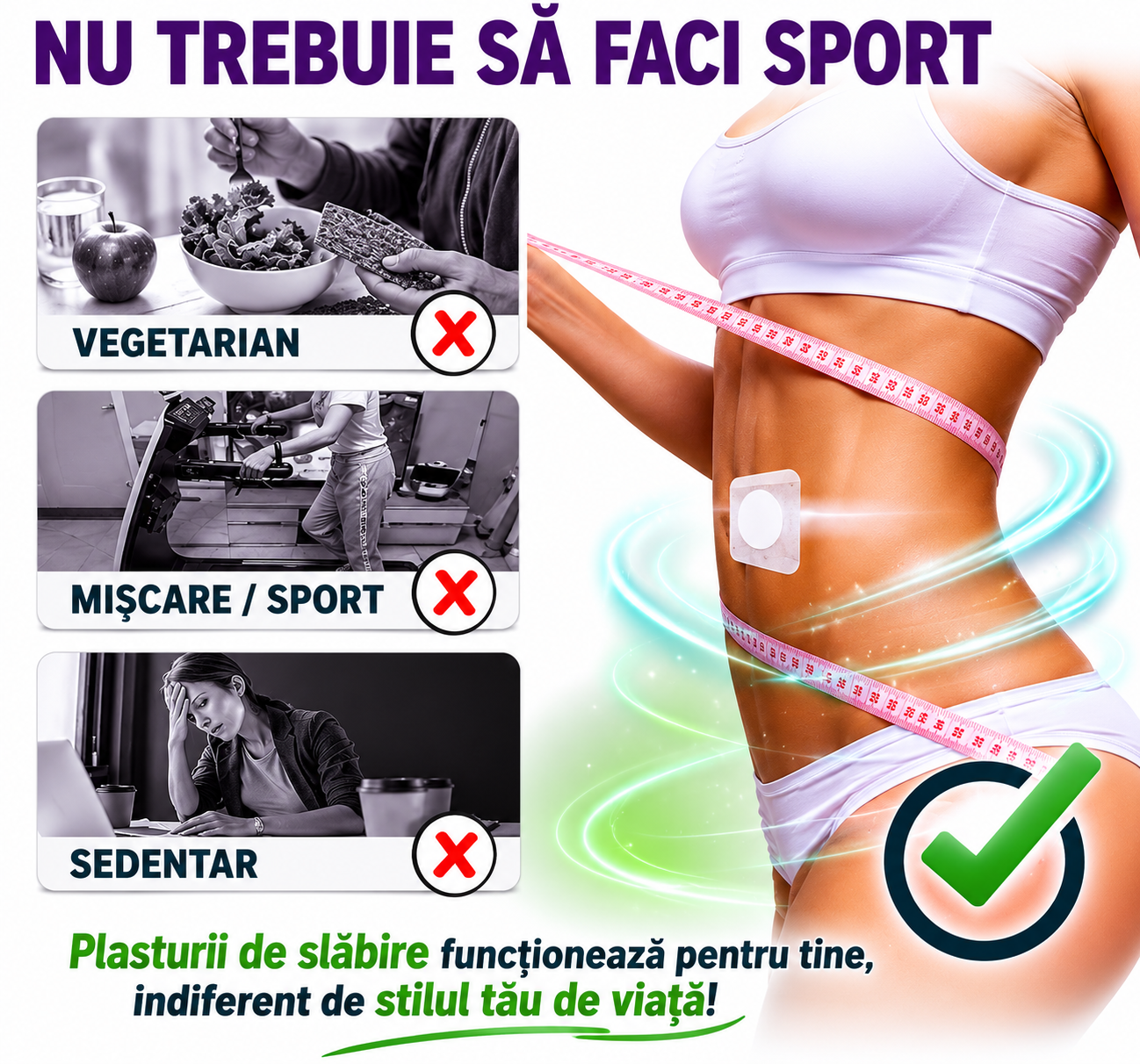 Pachet cu 10 plasturi pentru slăbire🔥
