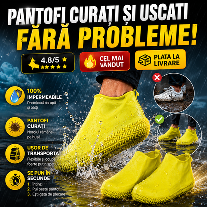 👟 Huse Impermeabile Pentru Încălțăminte