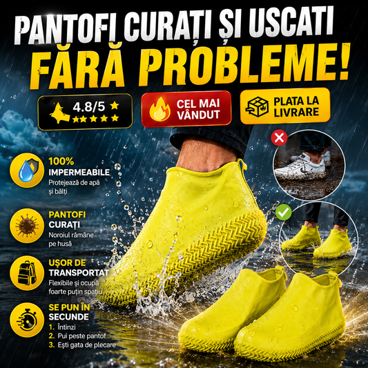👟 Huse Impermeabile Pentru Încălțăminte