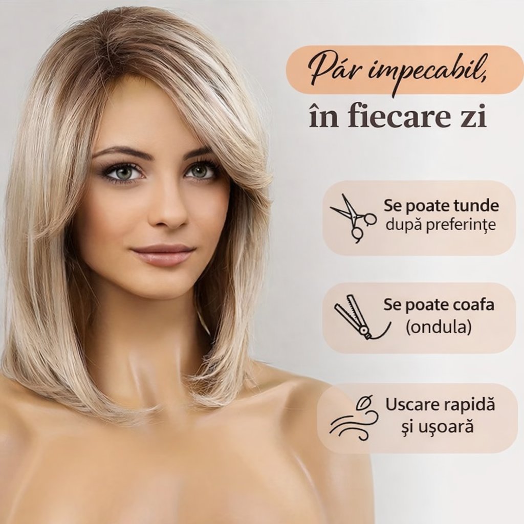 Perucă  Blondă MiraBella