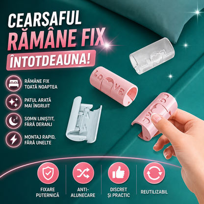 🛏️ BedFix™ – Cearșaful Rămâne Fix, Patul Mereu Aranjat