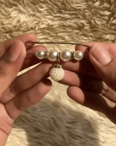 Set 12 Broșe Elegante cu Perle
