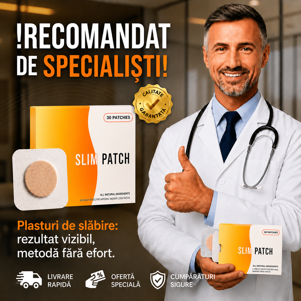 Pachet cu 10 plasturi pentru slăbire🔥