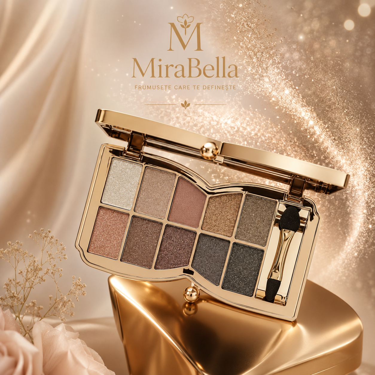 Paleta de Machiaj MiraBella✨10 Culori